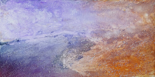 Ember & Amethyst von Doreen Gehrke, Malerei kaufen auf Singulart