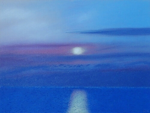 Seascape 3 by Doreen Gehrke, Work on Paper for Sale on Singulart