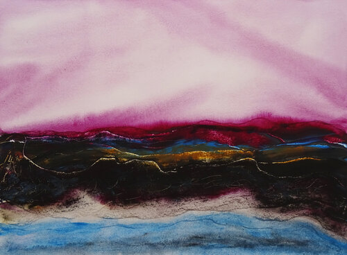 Waves 1 de Doreen Gehrke, Obra en papel a la venta en Singulart