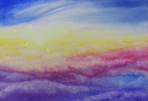 Sunrise 2 di Doreen Gehrke, Opera su carta in vendita su Singulart