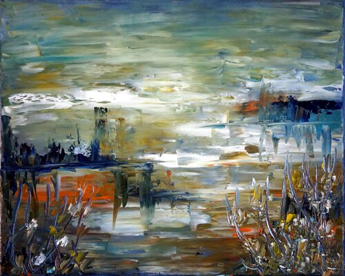 Révélation poétique de la vie van Eliette Gaurin, Schilderij te koop op Singulart