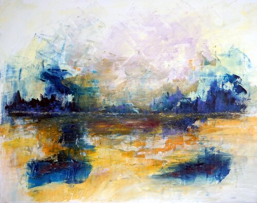 Echo du temps van Eliette Gaurin, Schilderij te koop op Singulart