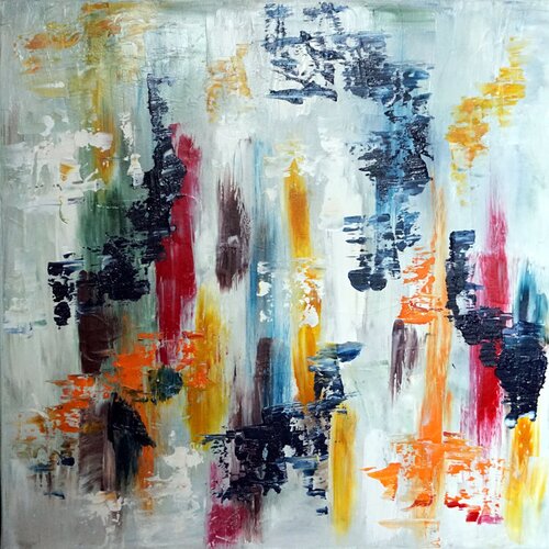 Reflexion du moment van Eliette Gaurin, Schilderij te koop op Singulart