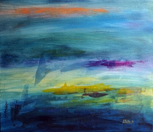 Figure libre van Eliette Gaurin, Schilderij te koop op Singulart