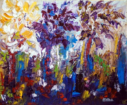 Cheveux au vent by Eliette Gaurin, Painting for Sale on Singulart