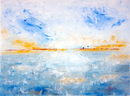 Le temps de l'infini II by Eliette Gaurin, Painting for Sale on Singulart