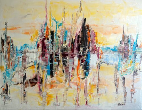 Poesie Terrestre I by Eliette Gaurin, Painting for Sale on Singulart