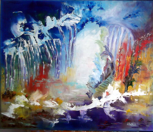 L'empire des songes by Eliette Gaurin, Painting for Sale on Singulart
