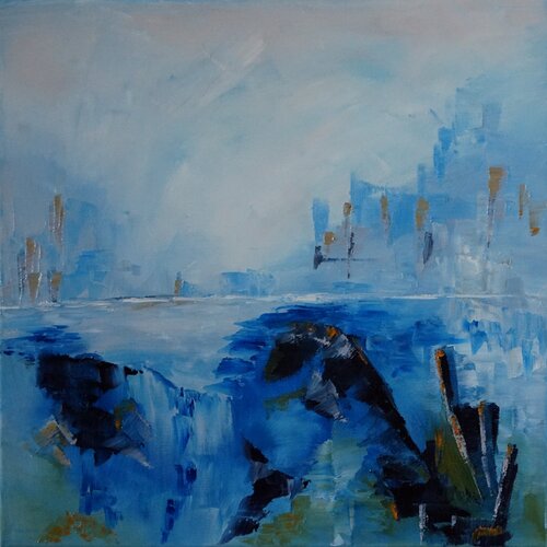 L'illusion des apparences II par Eliette Gaurin, Peinture en vente sur Singulart