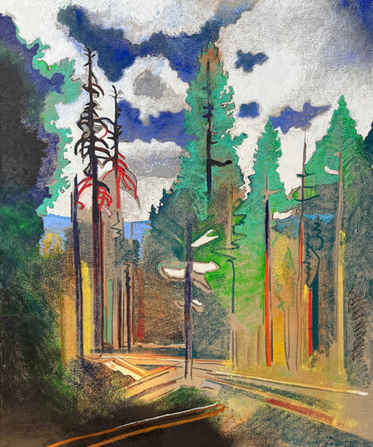 Stanislaus Forest di James Vaulkhard, Pittura in vendita su Singulart