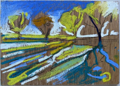 Thunder Basin di James Vaulkhard, Pittura in vendita su Singulart