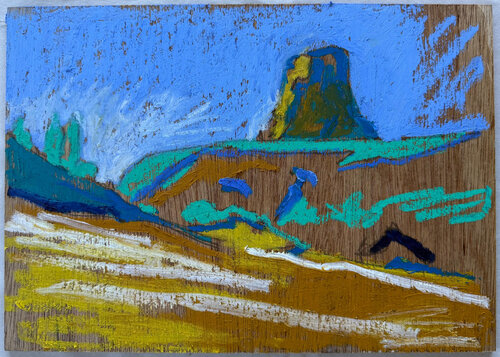Devils Tower di James Vaulkhard, Pittura in vendita su Singulart