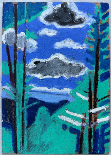 Sequoia di James Vaulkhard, Pittura in vendita su Singulart