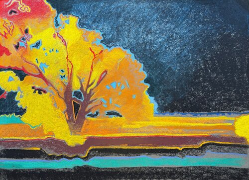Cottonwood 2 van James Vaulkhard, Werk op papier te koop op Singulart