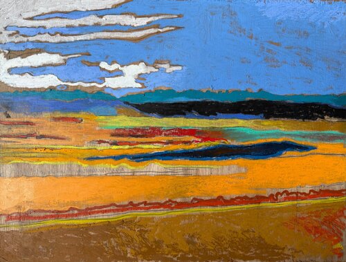 Big Horn by James Vaulkhard, Painting for Sale on Singulart