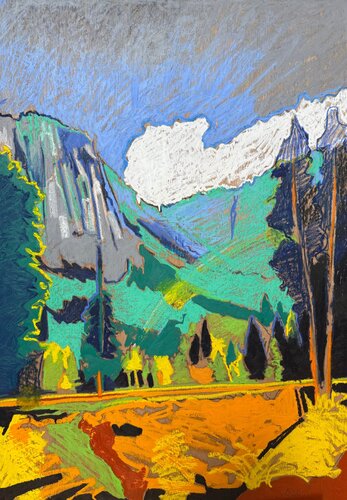 Yosemite by James Vaulkhard, Painting for Sale on Singulart