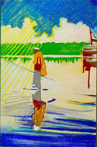 Mangroves at Funzi by James Vaulkhard, Painting for Sale on Singulart