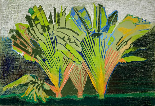 The Traveller, Mutaaiga Club, Narobi by James Vaulkhard, Work on Paper for Sale on Singulart