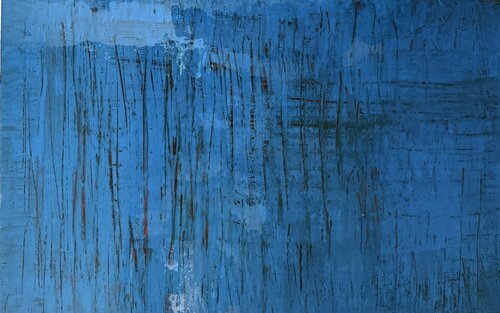 Bleu von Marianne Nollevalle-Lowy, Malerei kaufen auf Singulart