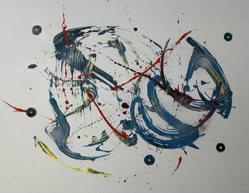 Pugilat par Marianne Nollevalle-Lowy, Peinture en vente sur Singulart