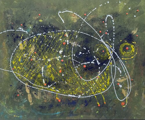 Mosquitosaure de Marianne Nollevalle-Lowy, Pintura a la venta en Singulart