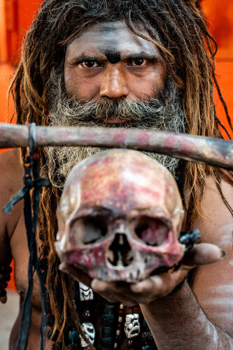 Doppio sguardo sul Gange by Daniele Rogolino, Photography for Sale on Singulart