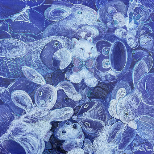 Picotti, Picotta by Christel Fréon, Painting for Sale on Singulart
