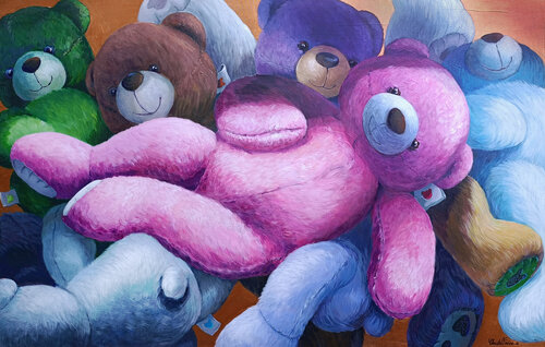 La pause di Christel Fréon, Pittura in vendita su Singulart