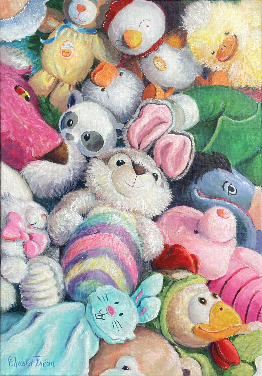 Lapin de Pâques Christel Fréon