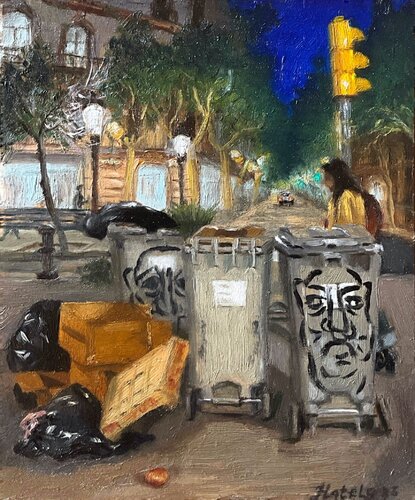 Poetry of the Trash van Natela Krutii, Schilderij te koop op Singulart