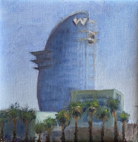 W Barcelona di Natela Krutii, Pittura in vendita su Singulart