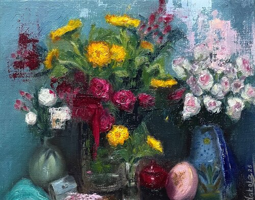 Fine Line by Natela Krutii, 회화 for Sale on Singulart
