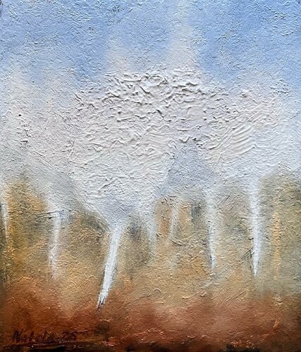 Veil of Memory di Natela Krutii, Pittura in vendita su Singulart