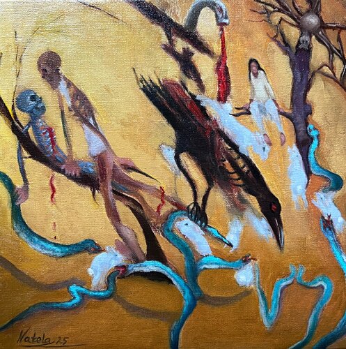 Confusion van Natela Krutii, Schilderij te koop op Singulart