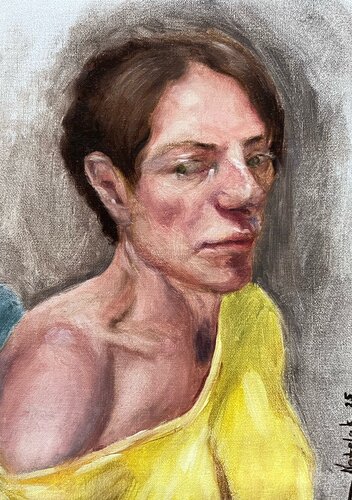 Self N1 di Natela Krutii, Pittura in vendita su Singulart