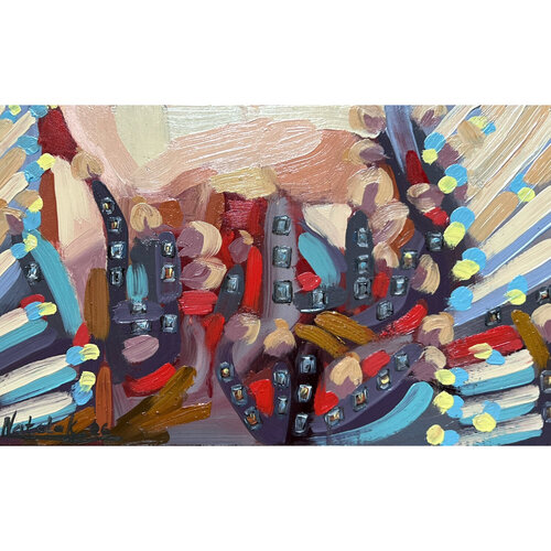 City Pulse by Natela Krutii, Painting for Sale on Singulart