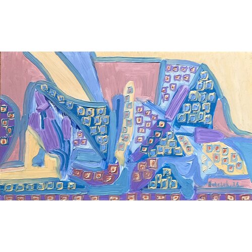 Shifting City par Natela Krutii, Peinture en vente sur Singulart