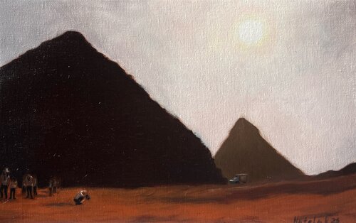 Majestic Keepers of Silence by Natela Krutii, Painting for Sale on Singulart