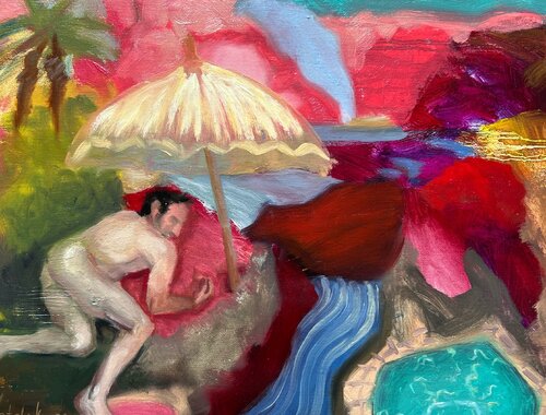 Vacation by Natela Krutii, Painting for Sale on Singulart
