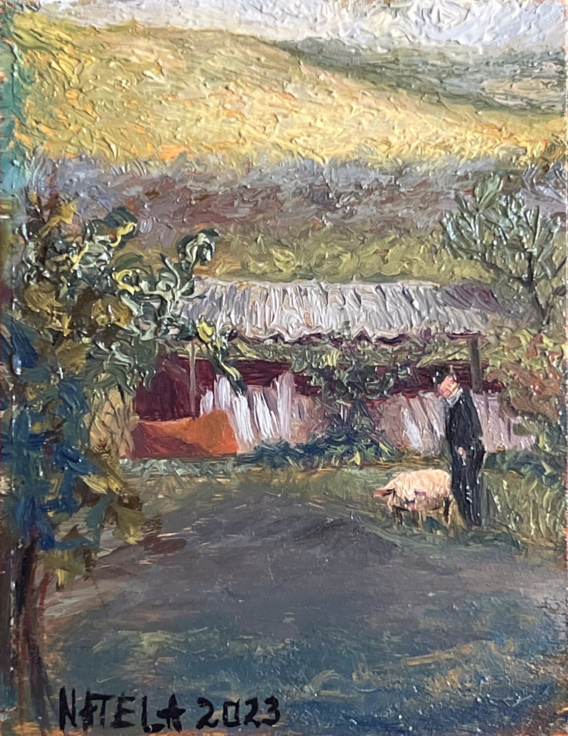 Evening Stroll Natela Krutii