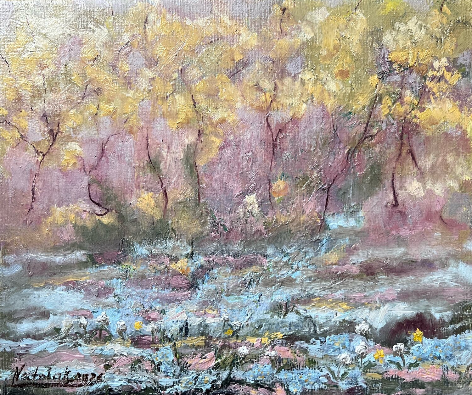 Golden Trees Natela Krutii