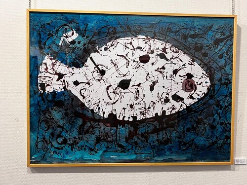 Pez abisal di Santiago De la Quintana Jiménez, Pittura in vendita su Singulart