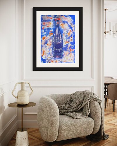 LE TEROYAS MILLÉSIME 2019- DOMAINE DE LA RÉALTIÉRE - ART & WINE COLLECTION van Lilou Aurélie HONORÉ, Schilderij te koop op Singulart