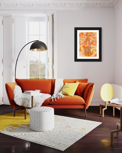 LE PIPIEOU MILLÉSIME 2020- DOMAINE DE LA RÉALTIÉRE - ART & WINE COLLECTION by Lilou Aurélie HONORÉ, Painting for Sale on Singulart