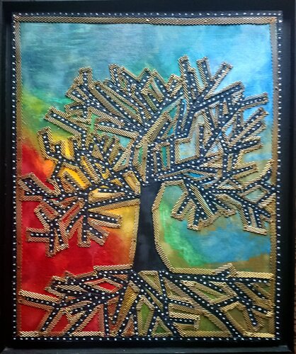 Arbre de vie by Chloé Wetzel de Pirey, Painting for Sale on Singulart