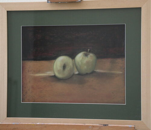 LE MELE BIANCHE di ALFONSO CESARO, Pittura in vendita su Singulart