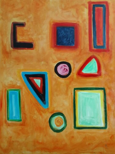 IL COLORE NEGLI SPAZI van ALFONSO CESARO, Schilderij te koop op Singulart