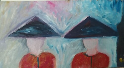 LE DAME van ALFONSO CESARO, Schilderij te koop op Singulart