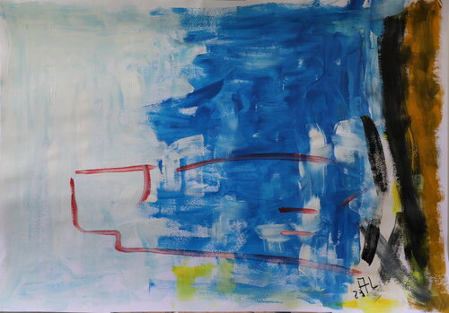 FUSIONE by ALFONSO CESARO, Work on Paper for Sale on Singulart
