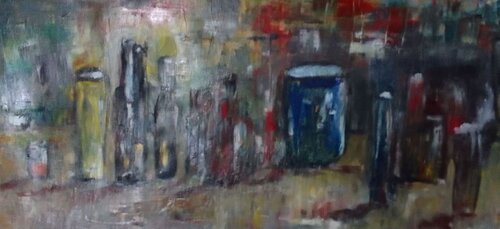 LO SPECCHIO DI UNA NATURA MORTA de ALFONSO CESARO, Pintura a la venta en Singulart